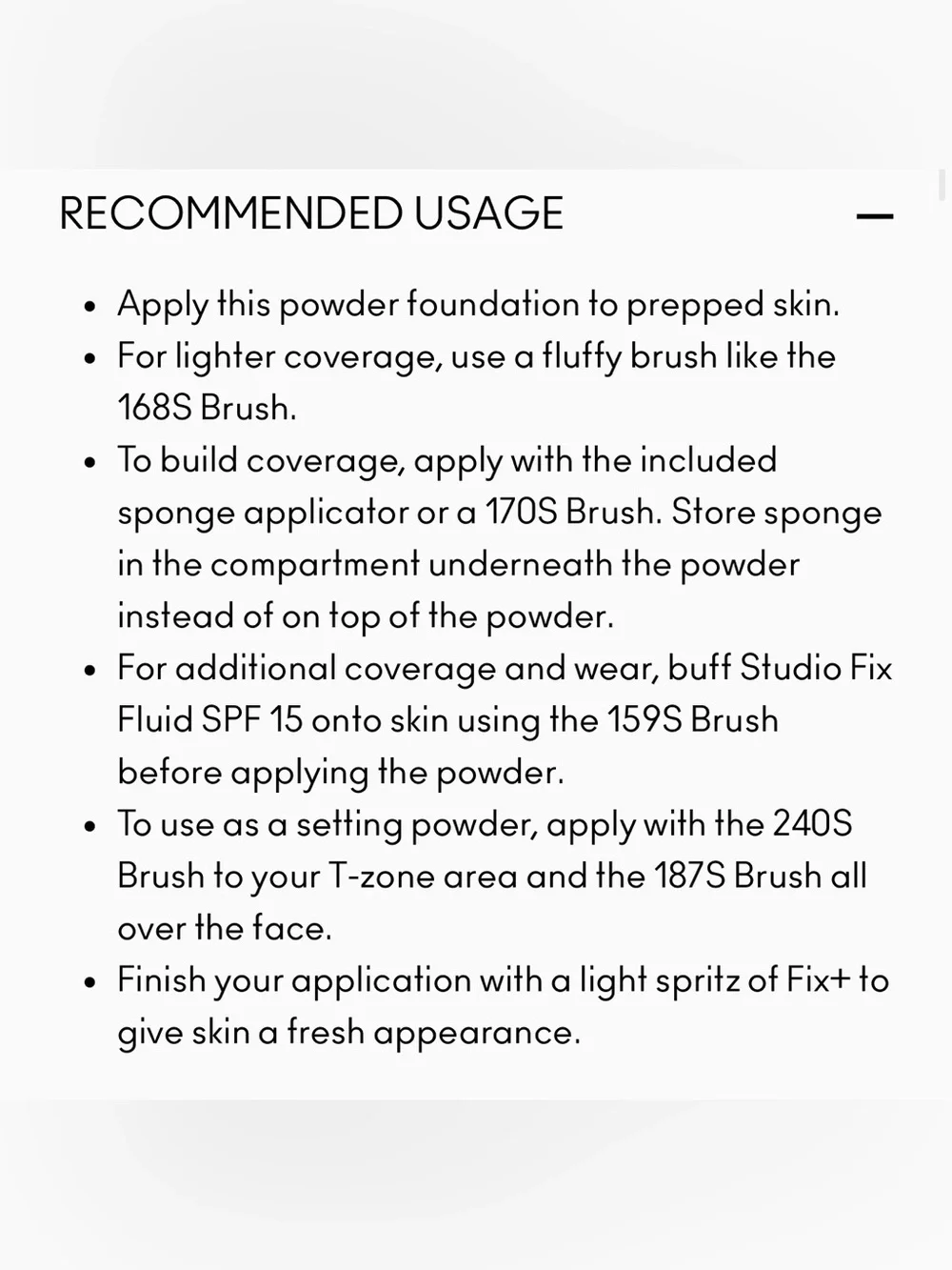 MAC Cosmetics pressed face